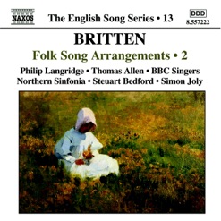 BRITTEN/FOLK SONG ARRANGEMENTS cover art