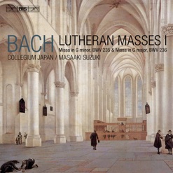 BACH/LUTHERAN MASSES 2 cover art