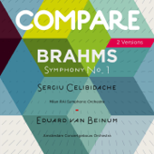Brahms: Symphony No. 1, Sergiu Celibidache vs. Eduard van Beinum (Compare 2 Versions) - Sergiu Celibidache & Eduard van Beinum