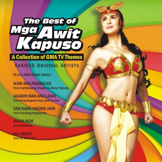 The Best of Mga Awit Kapuso Album Cover