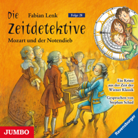 Fabian Lenk - Mozart und der Notendieb (Die Zeitdetektive 28): Ein Krimi aus der Zeit der Wiener Klassik artwork