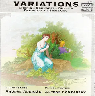 Variations: Works for Flute & Piano by Andras Adorjan & Alfons Kontarsky album reviews, ratings, credits