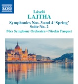 Lajtha: Suite No. 2 & Symphonies Nos. 3 & 4 artwork