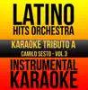 Instrumental Karaoke Series: Camilo Sesto, Vol. 3 (Karaoke Version) album lyrics, reviews, download