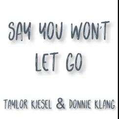 Say You Won't Let Go - Single by Taylor Kiesel & Donnie Klang album reviews, ratings, credits