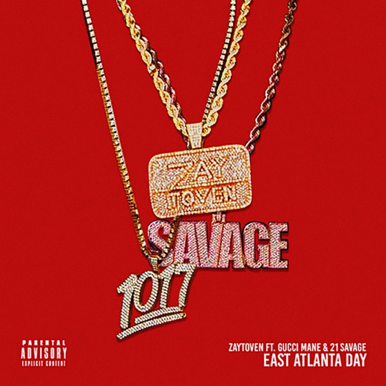 Cover artwork for East Atlanta Day (feat. Gucci Mane & 21 Savage)