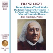 Liszt Complete Piano Music, Vol. 44: Transcriptions of Vocal Works artwork
