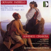 Paisiello: 6 Divertissements - Cimarosa: 3 Quartetti artwork