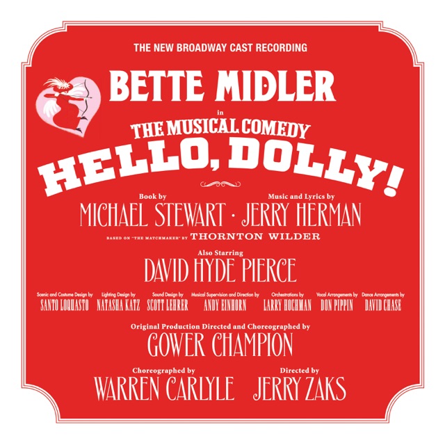 Bette Midler Hello, Dolly! Album Cover