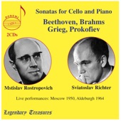 Beethoven, Brahms, Grieg & Prokofiev: Cello Sonatas (Live) artwork