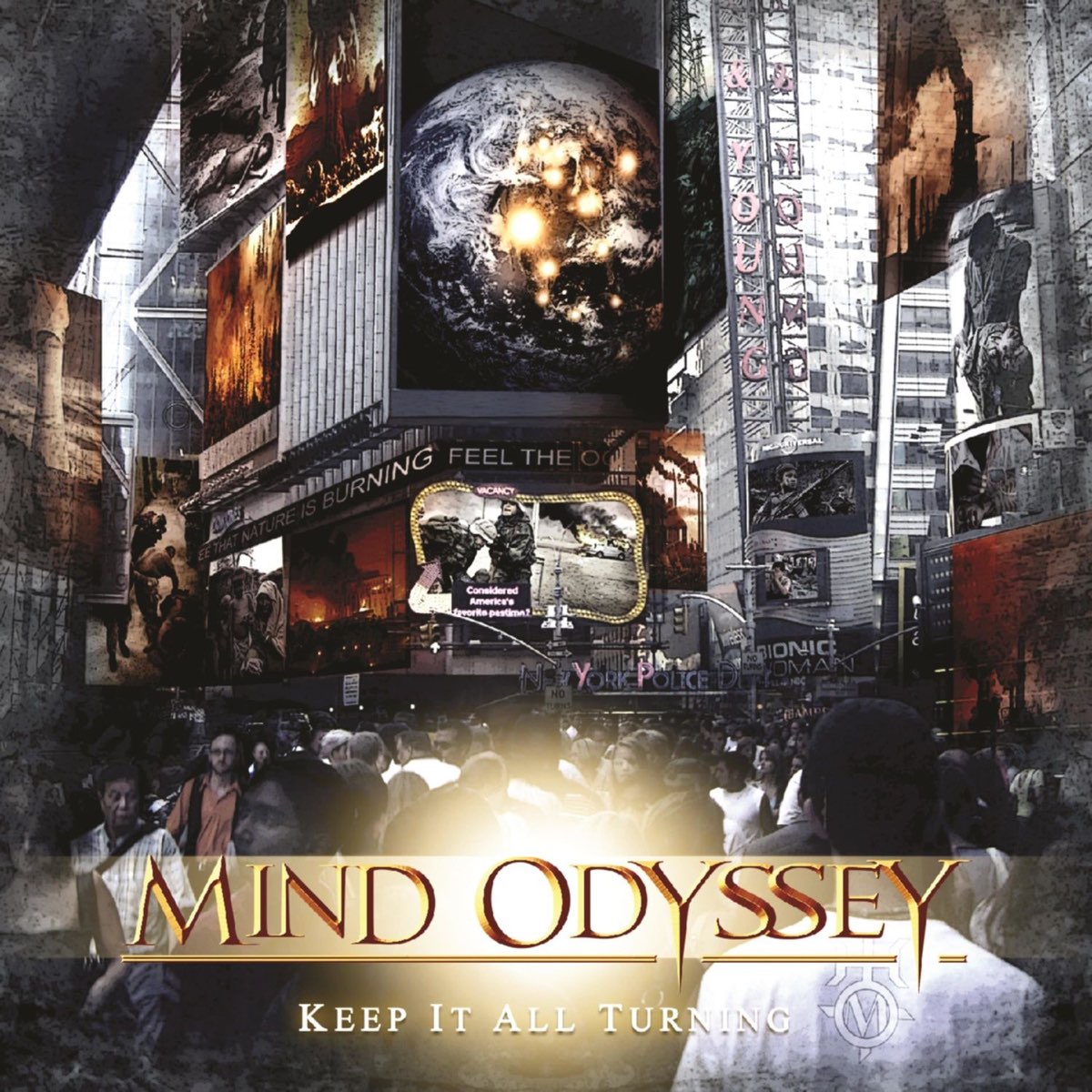 Mind skies. Odyssey of the Mind. 2009 - Mind Odyssey - time to change it - CD Covers. Fires in the Mind.