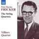 FRICKER/THE STRING QUARTETS cover art