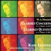 Mozart: Clarinet Concerto & Clarinet Quintet artwork