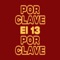 Por Clave El 13 artwork
