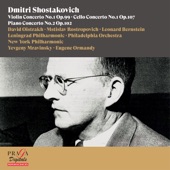 Dmitri Shostakovich: Violin Concerto No. 1, Cello Concerto No.1, Piano Concerto No.2 artwork