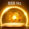 888 Hz Attract Wealth (with Miracle Tones) artwork