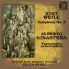 Weill: Symphony No. 2, Ginastera: Variaciones concertantes album lyrics, reviews, download