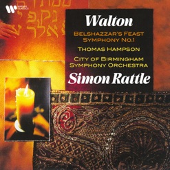 WALTON/SYM NO 1 & BELSHAZZAR'S FEAST cover art