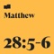 Matthew 28:5-6 (feat. Aaron Strumpel) artwork