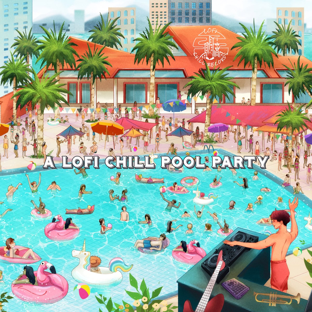 ‎A Lofi Chill Pool Party by Various Artists on Apple Music