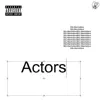Actors - Single album lyrics, reviews, download