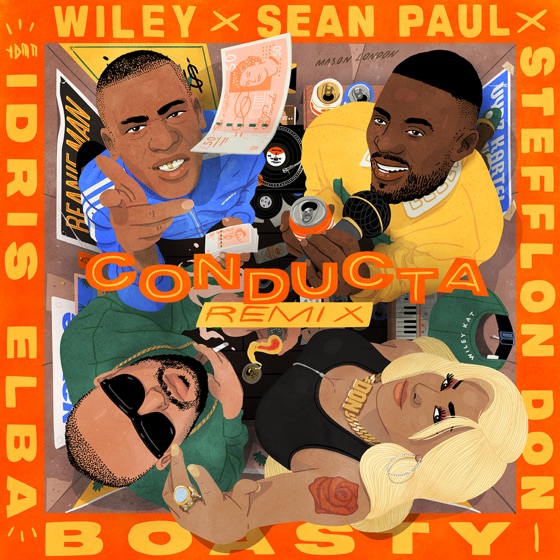 Cover artwork for Boasty (feat. Idris Elba) [Conducta Remix]