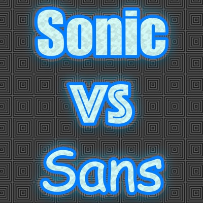 Sonic Vs Sans: Cartoon Rap Attack - Animation Rewind Feat. Little G