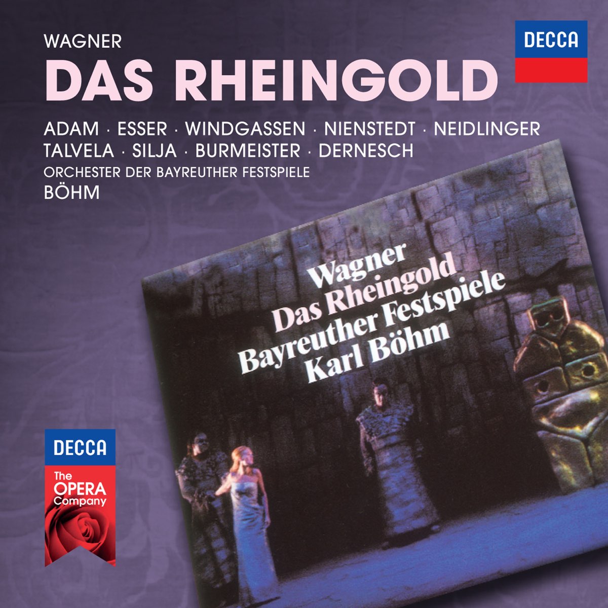 ‎Wagner: Das Rheingold By Theo Adam, Wolfgang Windgassen, Gustav ...