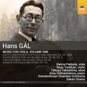 Gál: Music for Viola, Vol. 1 artwork