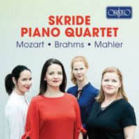 Skride Piano Quartet - Mozart, Brahms & Mahler: Piano Quartets artwork