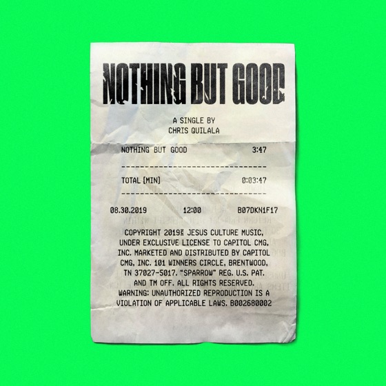 Cover artwork for Nothing But Good