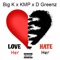 Love Her Hate Her (feat. KMP & D Greenz) - Big K lyrics