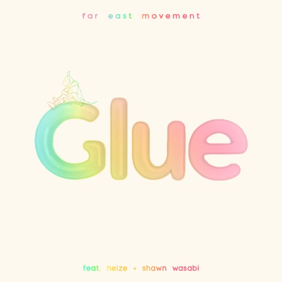 Cover artwork for Glue (feat. Heize & Shawn Wasabi)