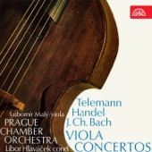 Telemann, Händel, Bach: Viola Concertos artwork
