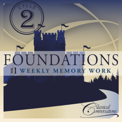 Foundations Cycle 2, Vol.1 - Weekly Memory Work - Classical Conversations Cover Art