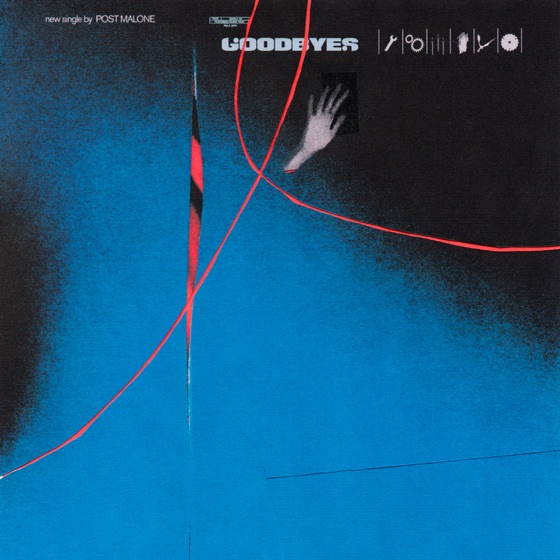 Cover artwork for Goodbyes (feat. Young Thug)