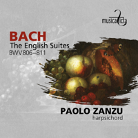 Paolo Zanzu - Bach: The English Suites BWV806-811 artwork