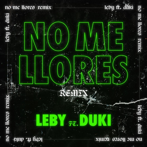 Cover artwork for No Me Llores