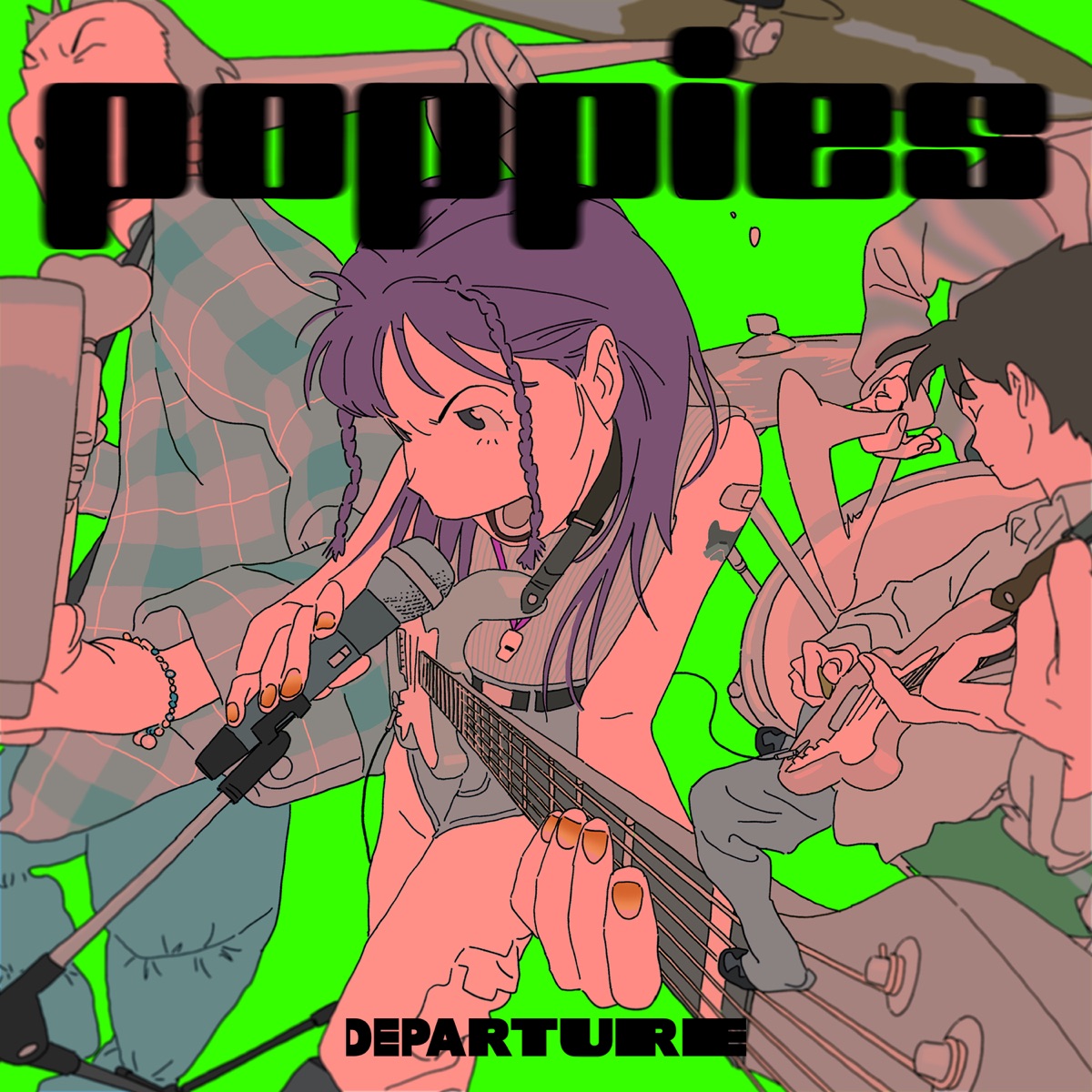 POPPIES – Departure (Band ver.) – Single