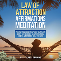 Mindfulness Training - Law of Attraction Affirmations Meditation: Positive Thinking Self Hypnosis to Attract Money Now, Manifest Wealth, Financial Success, & Abundance While While You Sleep. (Original Recording) artwork