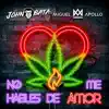 No Me Hables de Amor (feat. Super Solo) - Single album lyrics, reviews, download