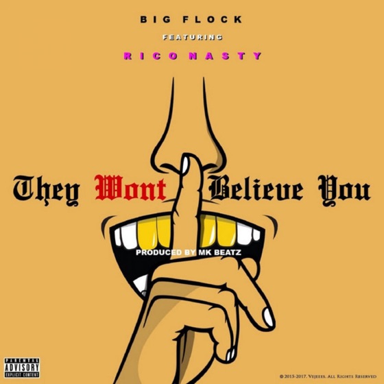 Cover artwork for They Won't Believe You (feat. Rico Nasty)