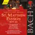 J.S. Bach: Matthäus-Passion, BWV 244 album cover