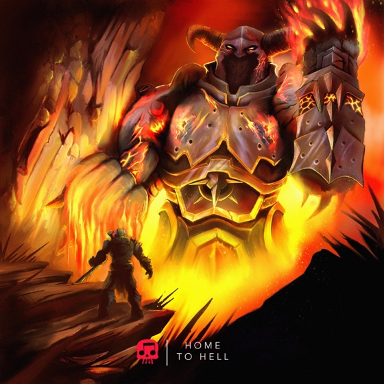 Cover artwork for Home to Hell (feat. Andrea Storm Kaden)