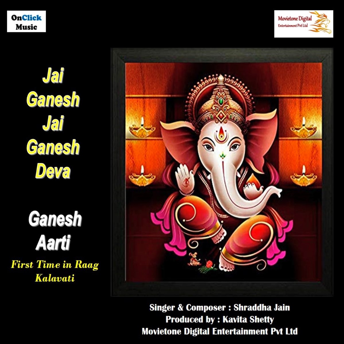 Jai Ganesh Jai Ganesh Deva Ganesh Aarti Single By Shraddha Jain On jai-ganesh-jai-ganesh-deva-ganesh-aarti-single-by-shraddha-jain-on