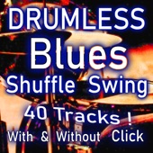 Drum Backing Track Slow Blues w guitar solo artwork