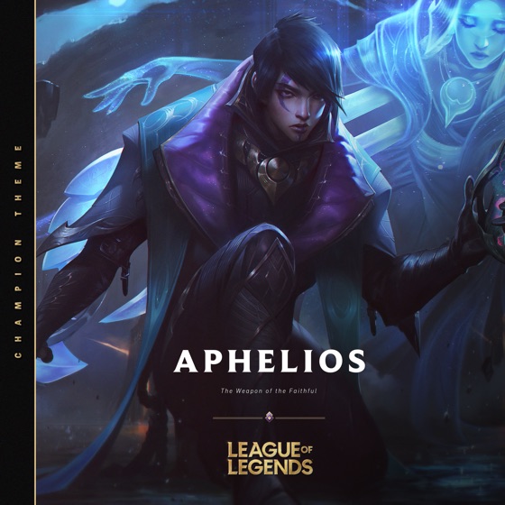 Cover artwork for Aphelios, The Weapon of the Faithful