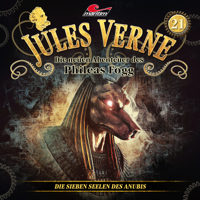 Jules Verne - Die neuen Abenteuer des Phileas Fogg, Folge 21: Die sieben Seelen des Anubis artwork