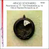 Arnold Schönberg: Fünf Orchesterstücke Op. 16 / Ode an Napoleon Buonaparte Op. 41 / Pierrot lunaire Op. 21 album lyrics, reviews, download