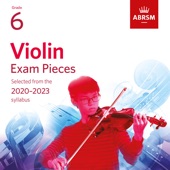 Violin Exam Pieces 2020-2023, ABRSM Grade 6 artwork